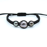 Takaroa Select Multicolor Trio Baroque Bracelet