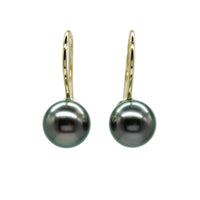 French Hook Earrings on 14K Yellow Gold