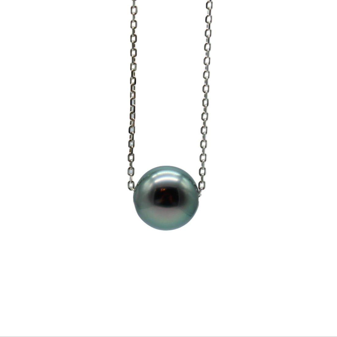 Floating Tahitian Pearl Necklace