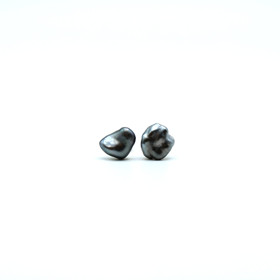 Keshi Stud Earrings on Gold Filled or Sterling Silver
