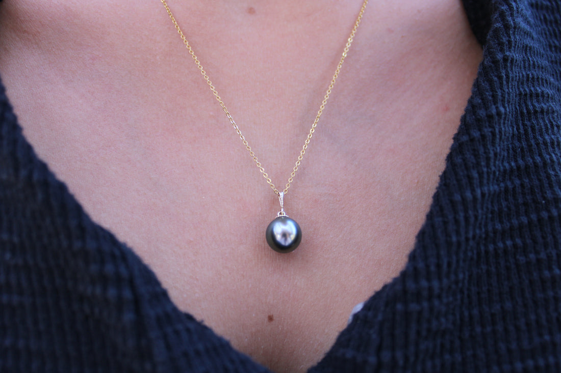 Lelani Pendant on 14K Yellow Gold