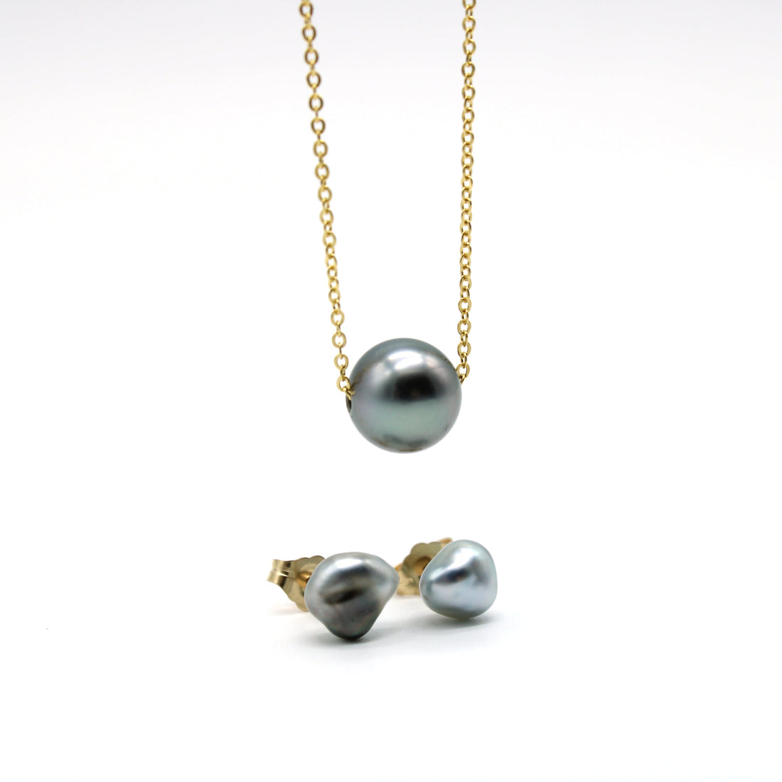 Floating Pearl & Keshi Stud Bundle
