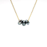 Floating Keshi Necklace