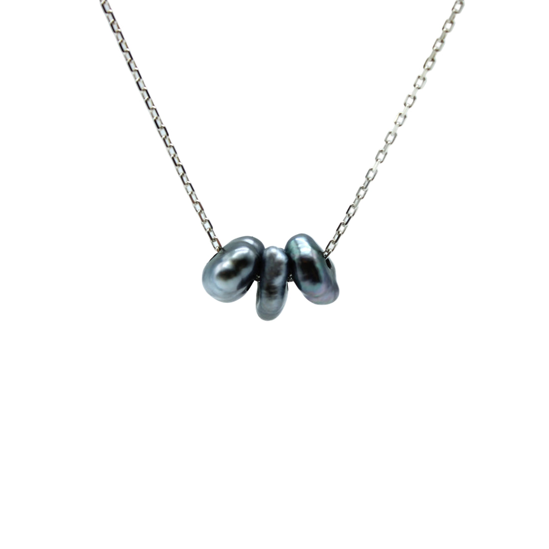 Floating Keshi Necklace