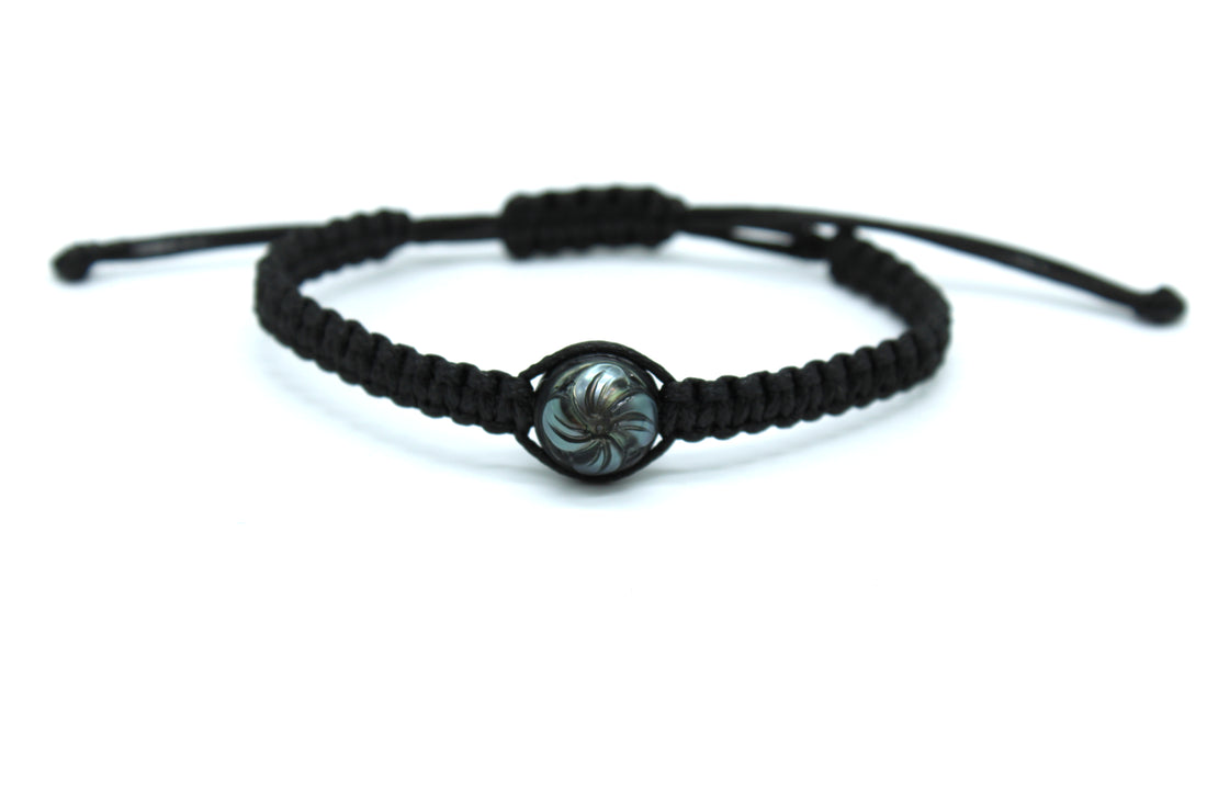 Takaroa Select Carved Pearl Bracelet