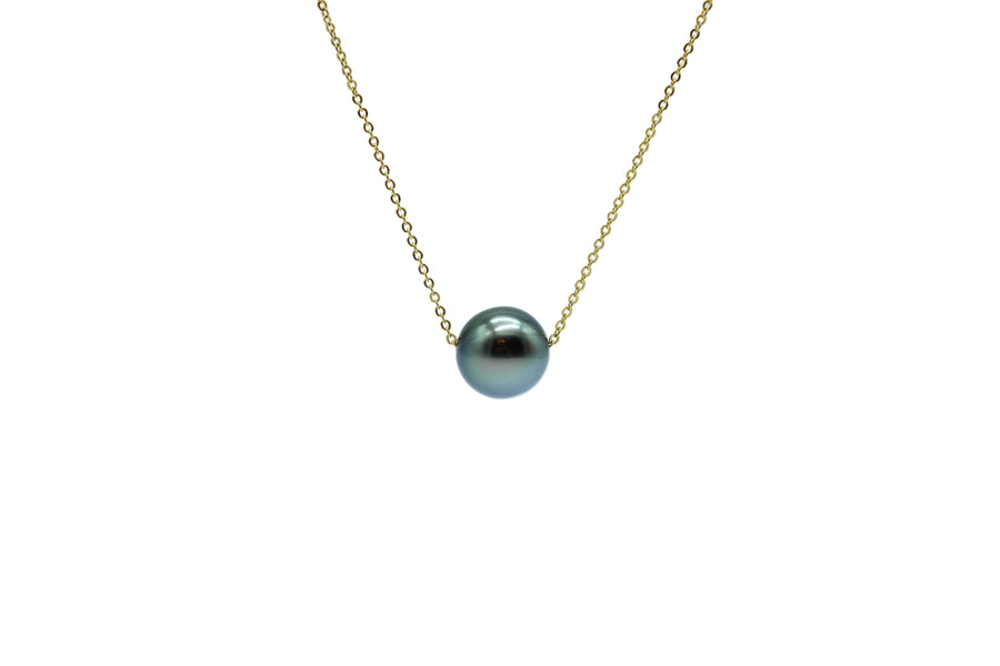 Select 10.5mm Tahitian Pearl Floating Necklace