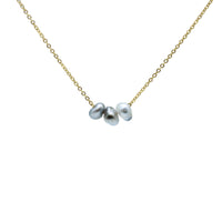 Floating Keshi Necklace